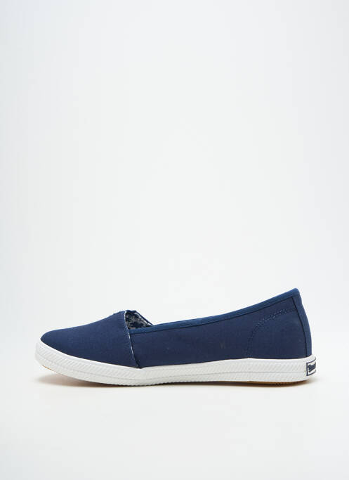 Slip ons bout rond talon plat jusqu'à 3cm bleu KANGAROOS femme
