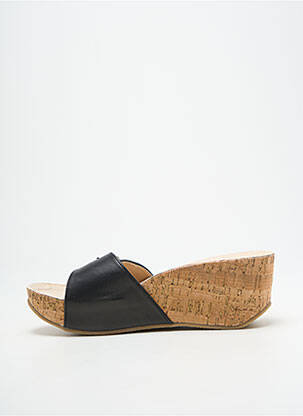 Mules/sabots bout ouvert talon de 4 à 6cm noir ANDREA CONTI femme