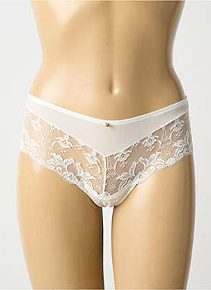 Shorty tissage dentelle blanc AUBADE femme