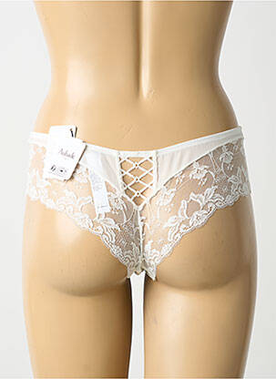 Shorty tissage dentelle blanc AUBADE femme