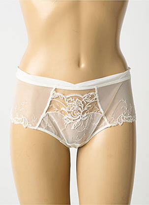Shorty légère et transparente blanc LISE CHARMEL femme