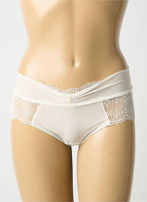 Culotte stretch blanc MAISON LEJABY femme