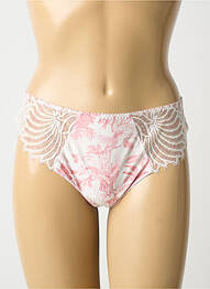 Tanga stretch blanc ANTIGEL femme