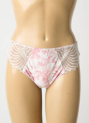 Tanga stretch blanc ANTIGEL femme