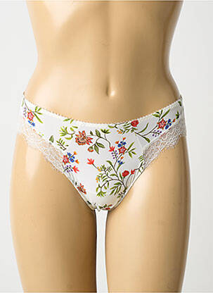 String tissage popeline blanc ANTIGEL femme