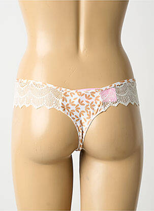 String stretch blanc ANTIGEL femme