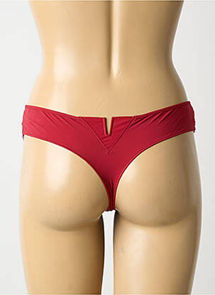 Tanga stretch rouge SIMONE PERELE femme