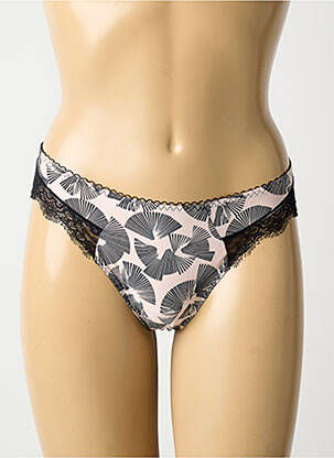 String tissage popeline rose ANTIGEL femme