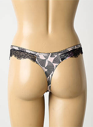 String tissage popeline rose ANTIGEL femme