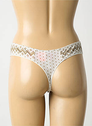 String stretch beige ANTIGEL femme