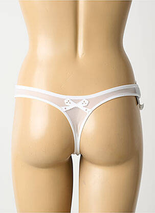String légère et transparente blanc CHANTAL THOMASS femme