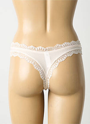 Tanga stretch rose SIMONE PERELE femme