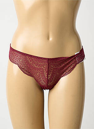 Tanga stretch violet SIMONE PERELE femme