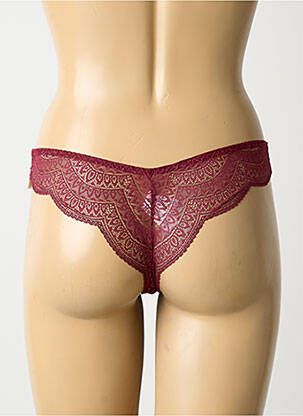 Tanga stretch violet SIMONE PERELE femme