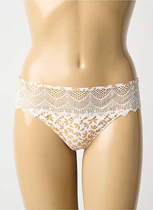 String blanc ANTIGEL femme