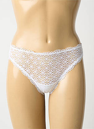 String blanc ANTIGEL femme