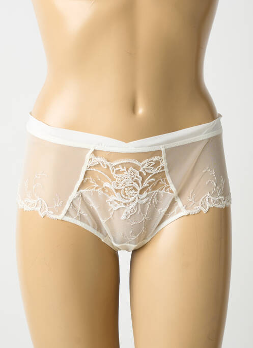 Shorty légère et transparente blanc LISE CHARMEL femme