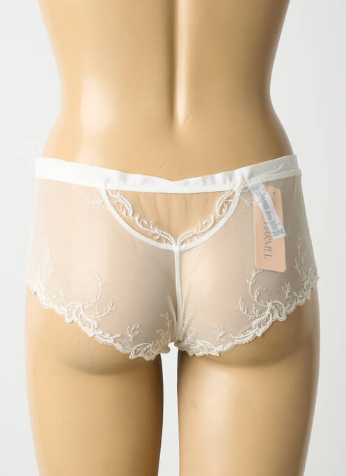 Shorty légère et transparente blanc LISE CHARMEL femme