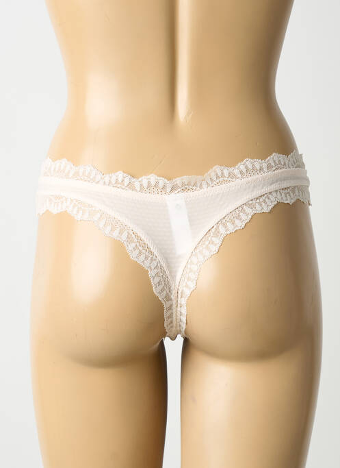 Tanga stretch rose SIMONE PERELE femme