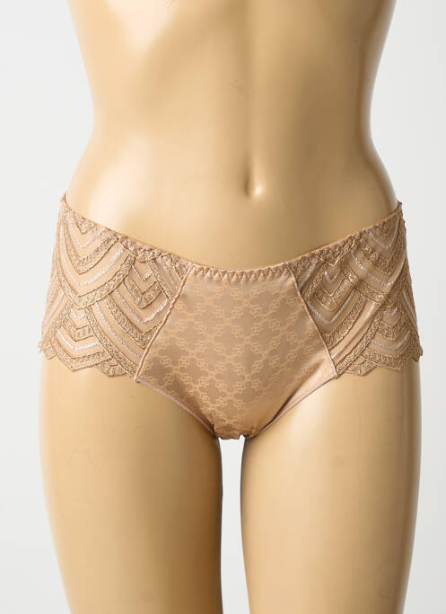 Shorty marron LOUISA BRACQ femme