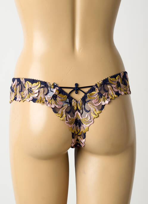 Tanga bleu AUBADE femme