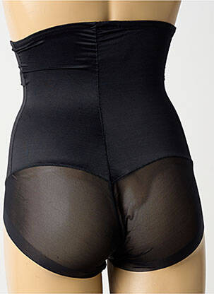 Culotte gainante tissage popeline noir JANIRA femme
