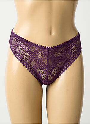 Culotte stretch violet ANTIGEL femme