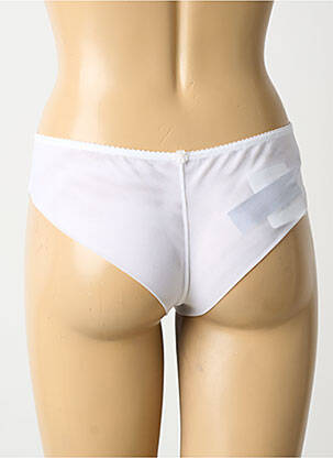 Culotte légère et transparente blanc AMBRA femme