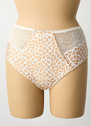 Culotte haute stretch blanc ANTIGEL femme