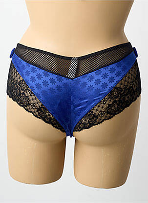 Culotte tissage satiné bleu AUBADE femme