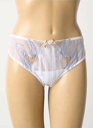 Culotte légère et transparente blanc AMBRA femme