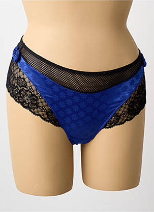 Culotte tissage satiné bleu AUBADE femme