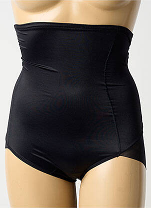 Culotte gainante tissage popeline noir JANIRA femme