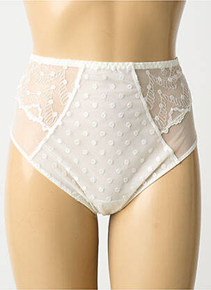 Culotte haute légère et transparente blanc ANTIGEL femme