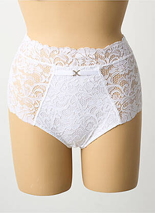 Culotte haute tissage dentelle blanc AUBADE femme