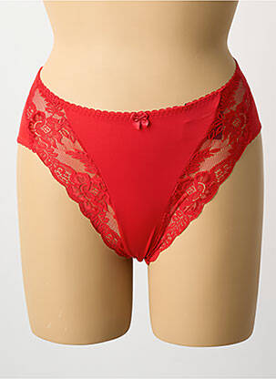 Culotte haute stretch rouge PIEGE femme