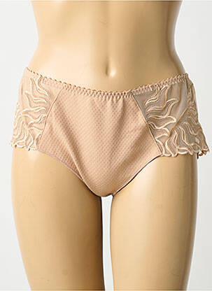 Shorty tissage satiné chair LOUISA BRACQ femme