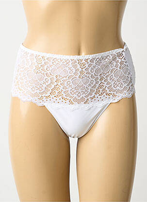 Shorty légère et transparente blanc SIMONE PERELE femme