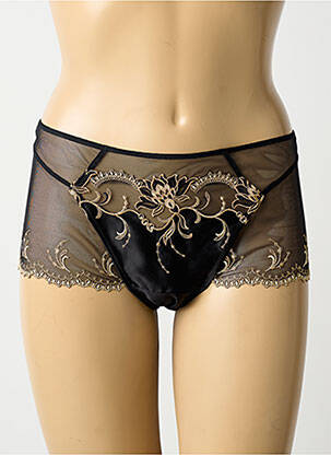 Shorty légère et transparente noir LISE CHARMEL femme