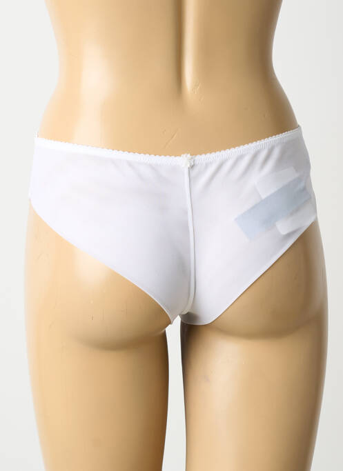 Culotte légère et transparente blanc AMBRA femme