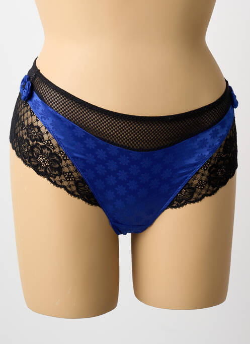 Culotte tissage satiné bleu AUBADE femme