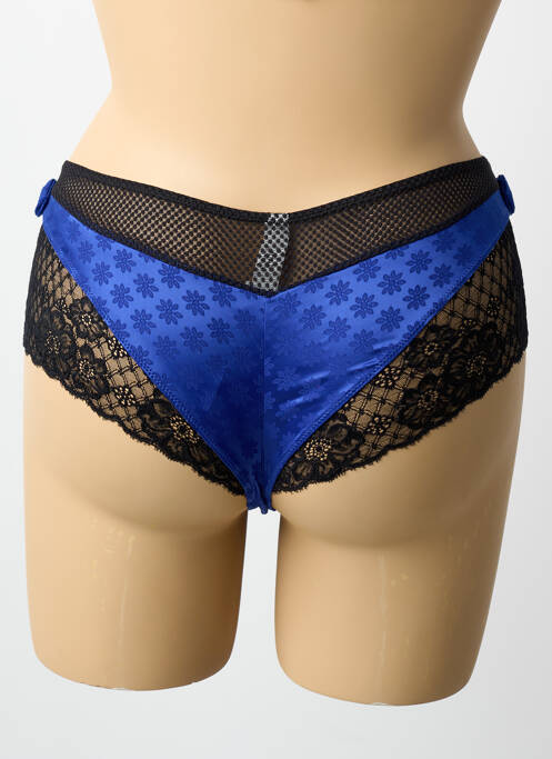 Culotte tissage satiné bleu AUBADE femme