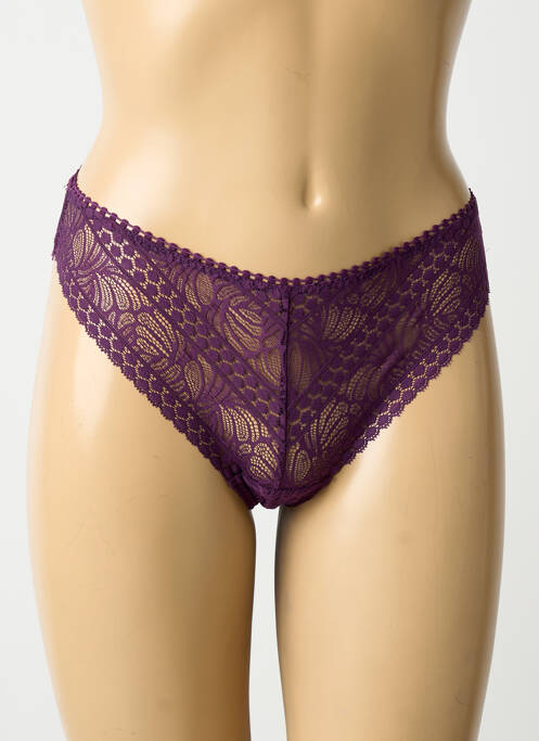 Culotte stretch violet ANTIGEL femme