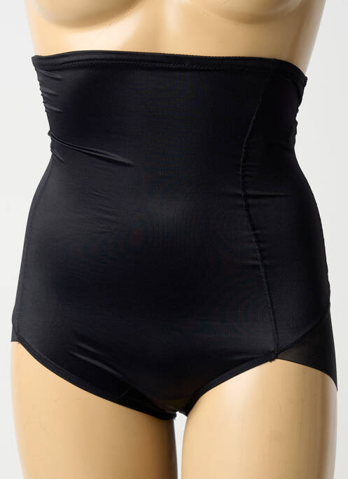 Culotte gainante tissage popeline noir JANIRA femme