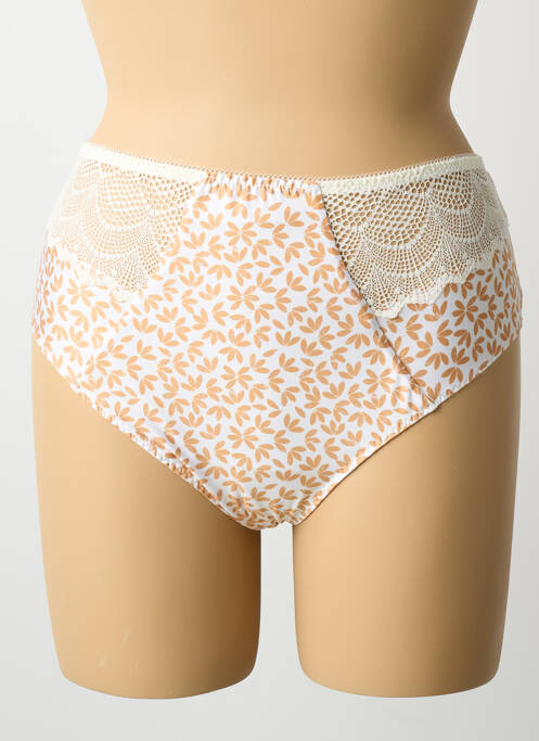 Culotte haute stretch blanc ANTIGEL femme