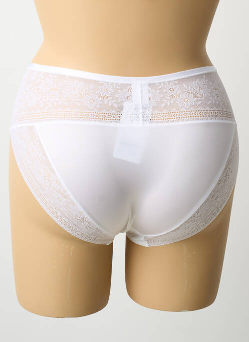 Culotte haute stretch blanc ROSA FAIA femme