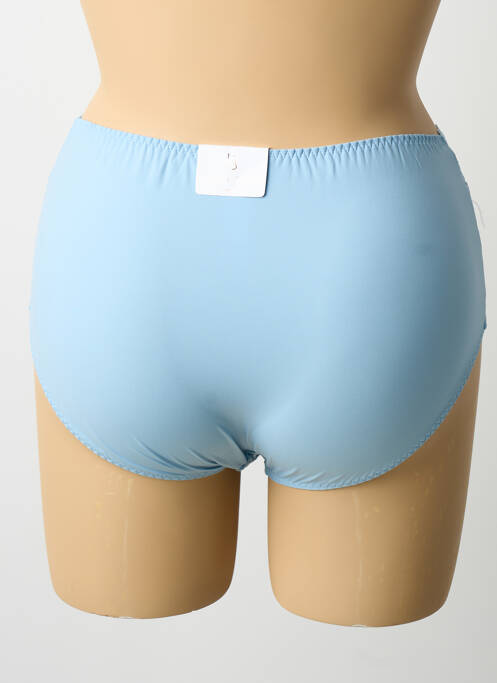 Culotte haute stretch bleu LOUISA BRACQ femme