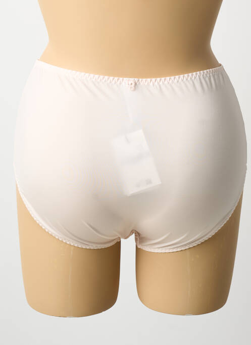 Culotte haute tissage satiné rose LOUISA BRACQ femme