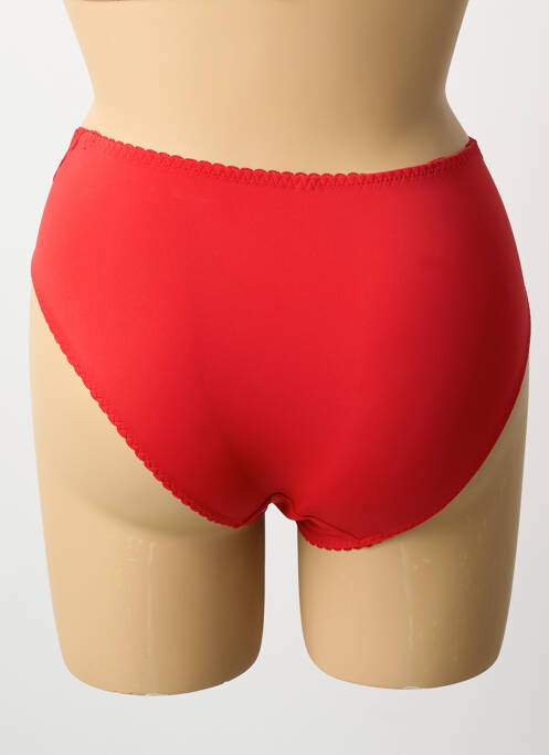 Culotte haute stretch rouge PIEGE femme