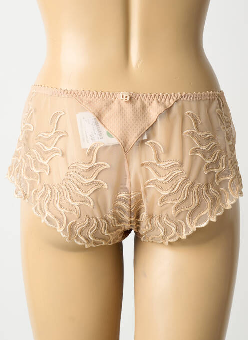 Shorty tissage satiné chair LOUISA BRACQ femme